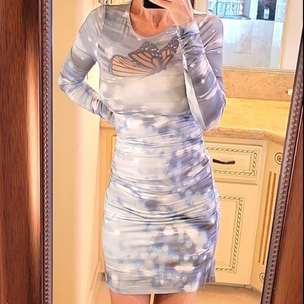 Tiger Mist Nandi Water Print Top & Matching Skirt, XS - Picture 5 of 16